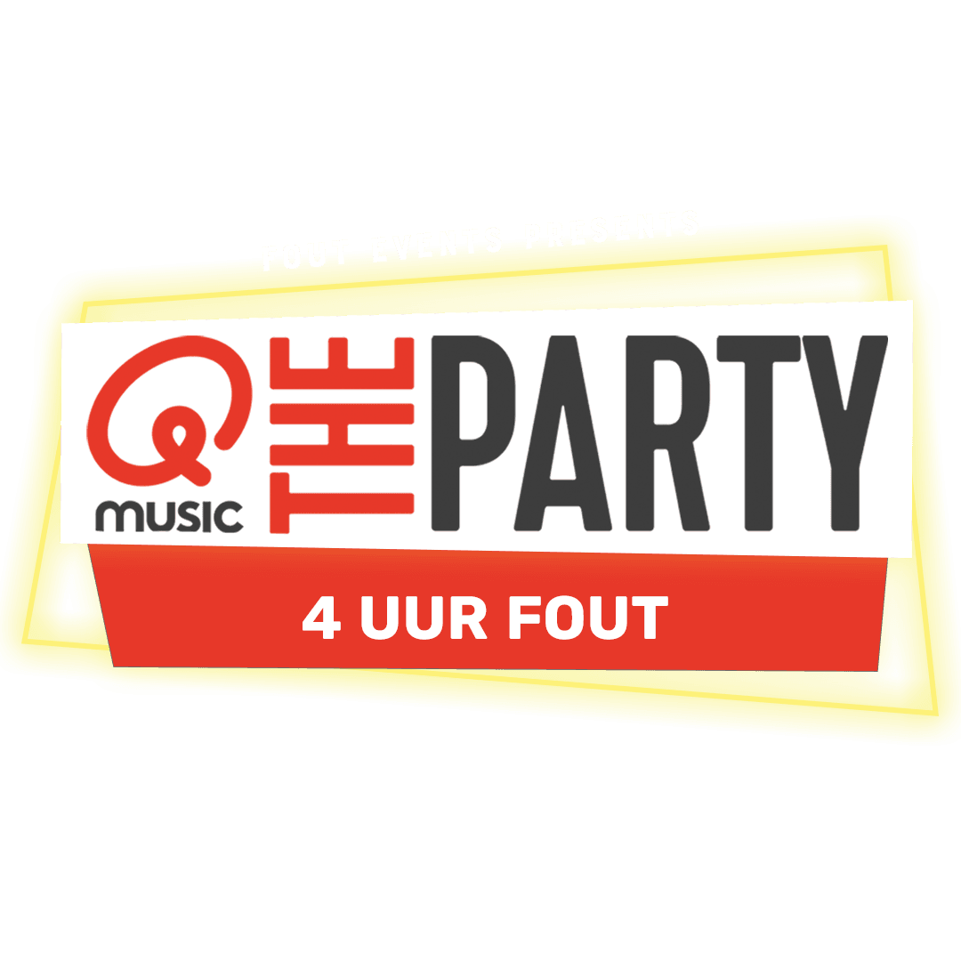 Qmusic the party fout